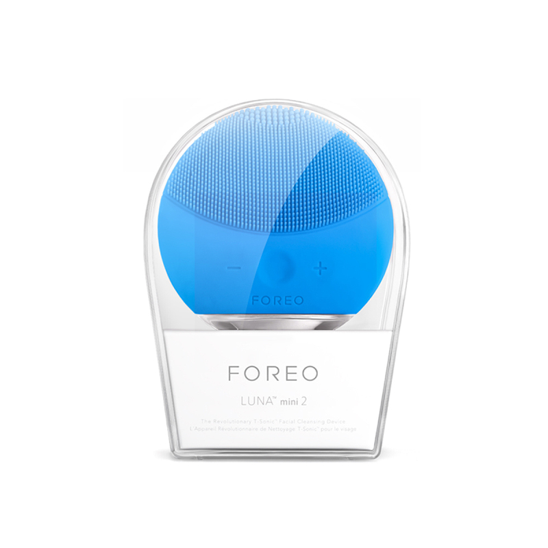 FOREO斐珞尔LUNA mini2代露娜硅胶电子美容仪电动洁面仪毛孔清洁器洗脸刷 海军蓝