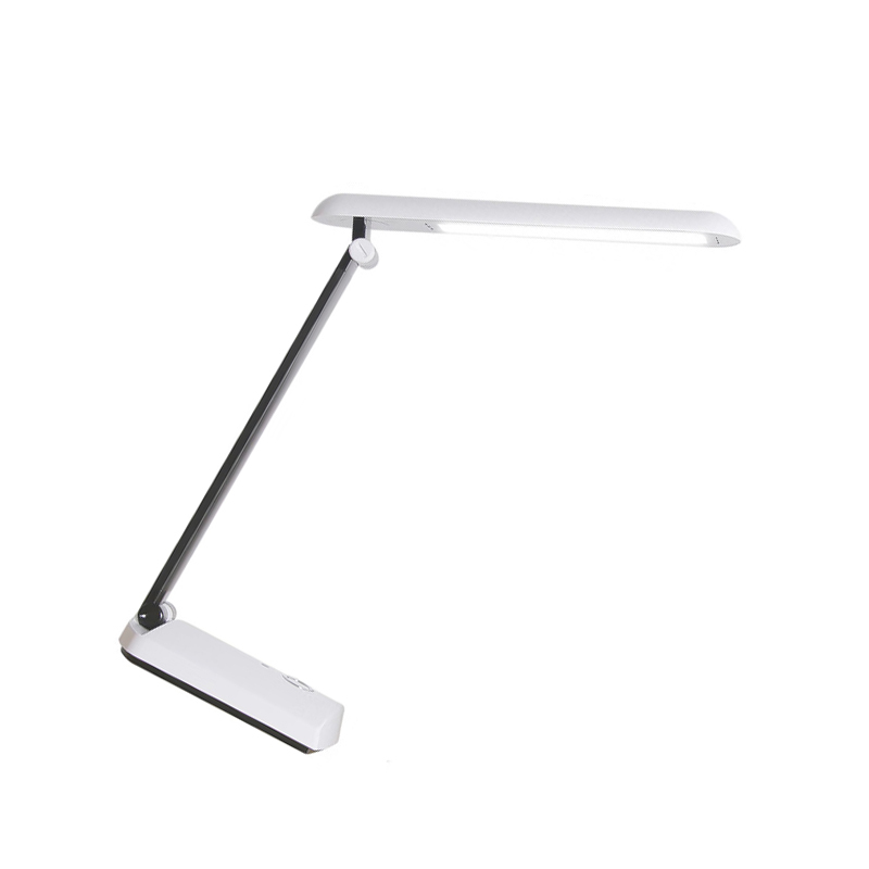 好视力 学习阅读宿舍卧室床头LED台灯TG501-C-BK 三档调光USB线长1.2米 白色高清大图