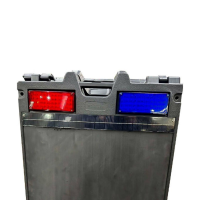 蓉益驰 RYC5707A DC12V 30w IP65 120/min LED 太阳能警示灯 (计价单位:盏) 黑色