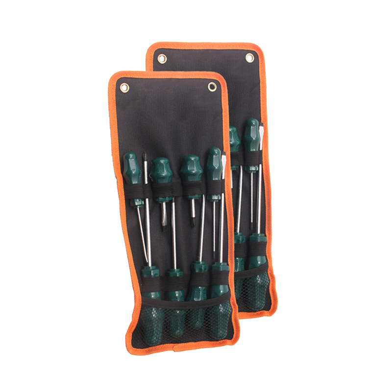 立伟铁牛绿胶炳螺丝刀八件套/套高清大图