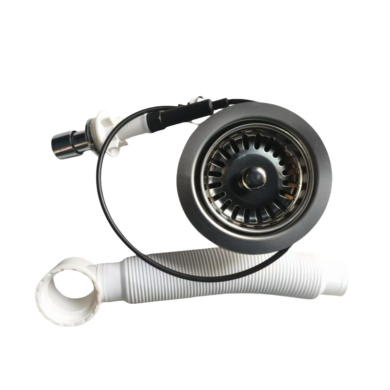 水池落水套装自动下水器高清大图