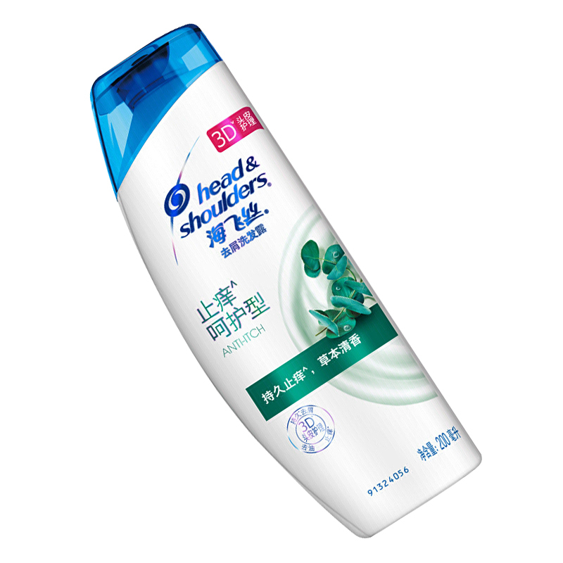海飞丝(Head&Shoulders)止痒呵护200ml洗发水