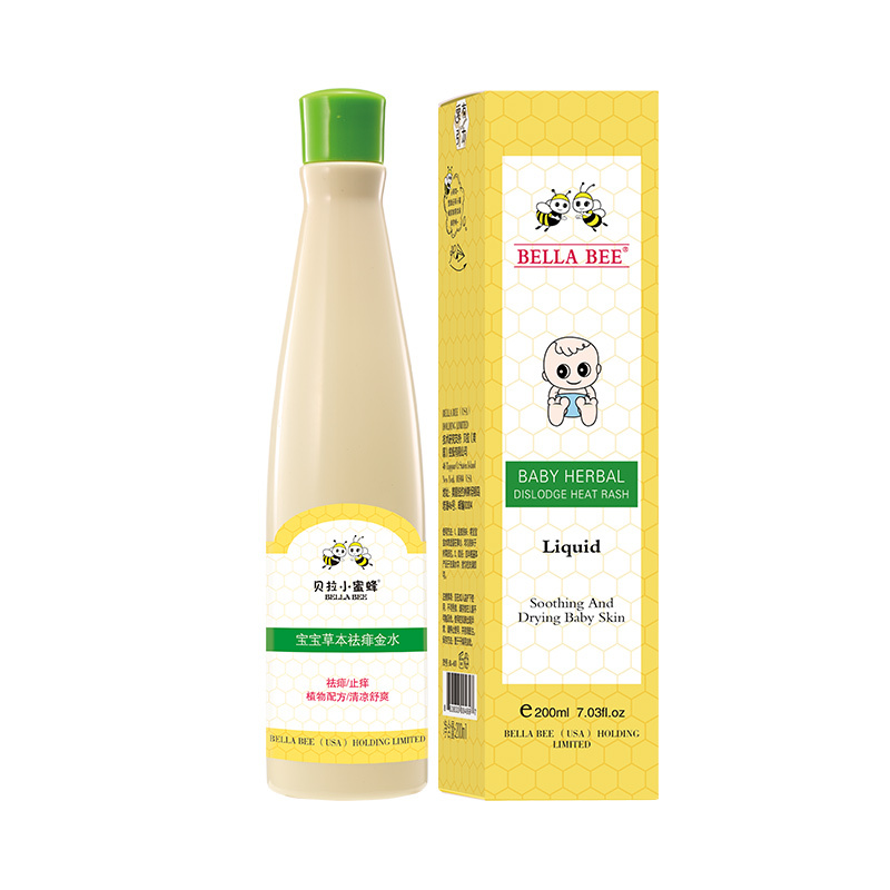 贝拉小蜜蜂(BELLABEE)宝宝草本祛痱金水200ml