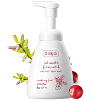 ziaja齐叶雅蔓越莓泡沫护理洗液250ml