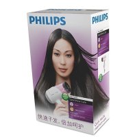 飞利浦(Philips) 电吹风HP8200 专业造型专业护理 1600 瓦轻柔吹干 6档可调风速 恒温护发