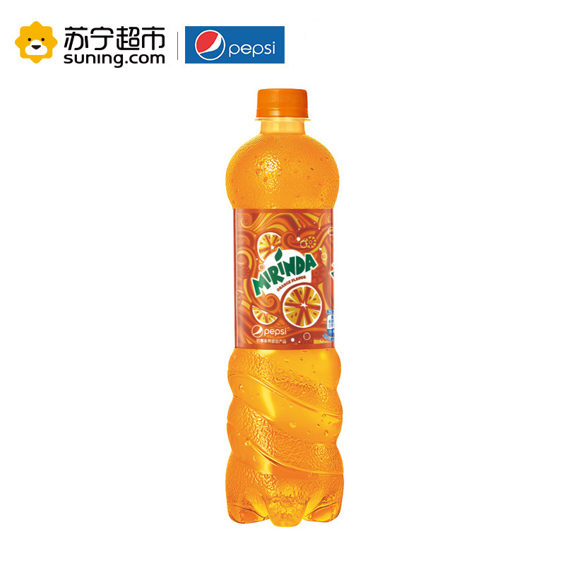 美年达橙味汽水 600ml