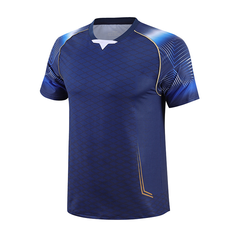 蒙企智品新品情侣羽毛球服套装Y-5122高清大图