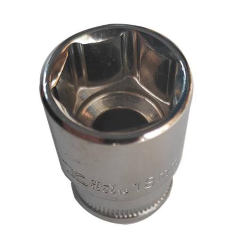 约克(YONK) 六角公制镜面套筒 银色 9mm10只