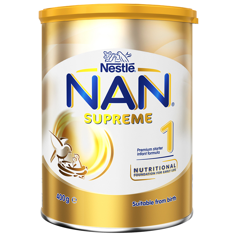 雀巢 Nestle超级能恩 澳版超启能恩 适度水解婴幼儿奶粉 添加活性益生菌 1段 0-6个月 400g/罐 德国进口