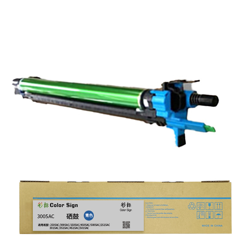 彩标 3005AC 约80000页 适用东芝2515/3505/3005/3015/2505 硒鼓(单位:只)青色高清大图