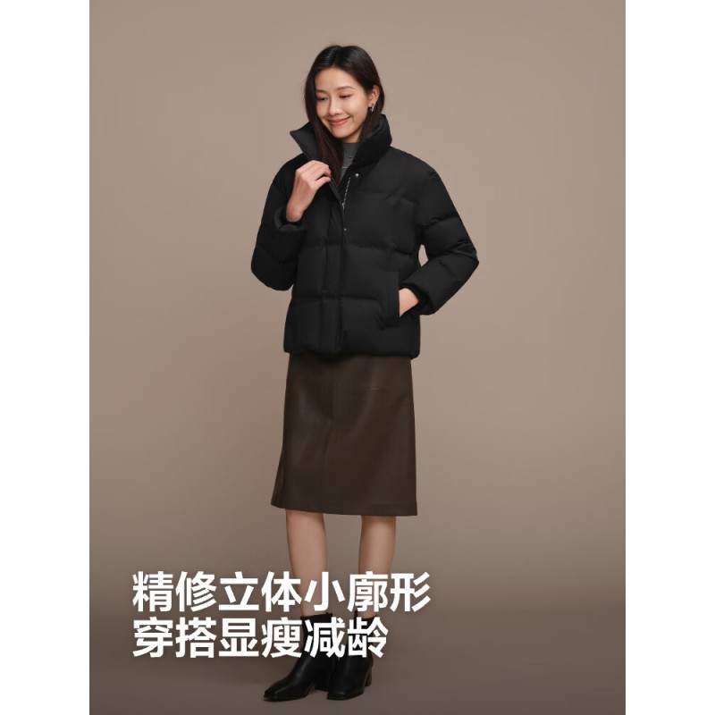 波司登(BoSiDeng) 25新款90鹅绒羽绒服女款高清大图