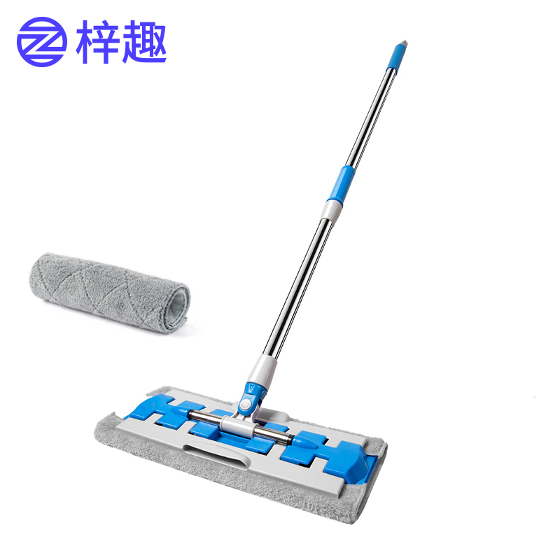 梓趣 平板拖把 2块布 套高清大图