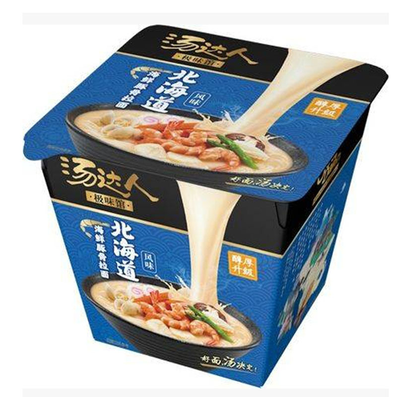 统一企业方便面统一汤达人极味馆熊本北海道风味豚骨拉面方便速食泡面6杯整箱 价格图片品牌报价 苏宁易购森蓝食品专营店