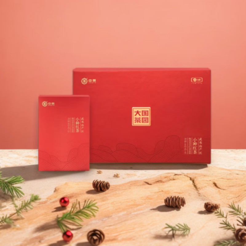 中茶大国茶园系列小种红茶礼盒款160g