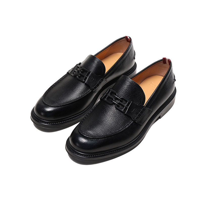 巴利bally男士牛皮bchain乐福鞋皮鞋单鞋nickolas