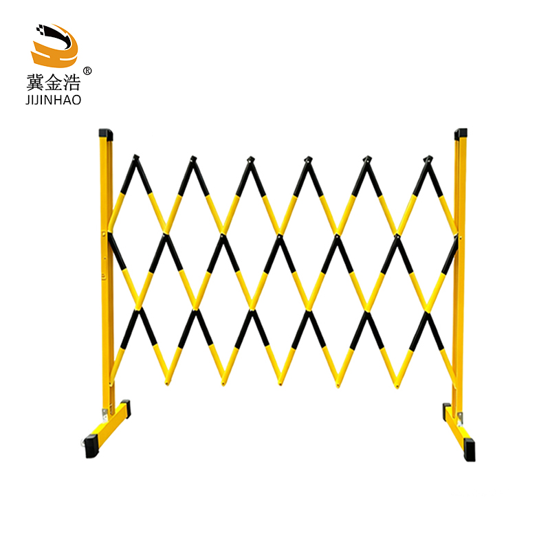 冀金浩 玻璃钢伸缩围栏1.2*5米 黄黑个高清大图