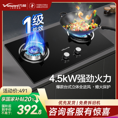 万和(Vanward) 燃气灶 JZY-B3L20 液化气
