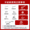 美的(Midea)喆物煎锅不粘锅牛排烙饼家用电磁炉燃气通用平底锅 活力红 24CM平底煎锅