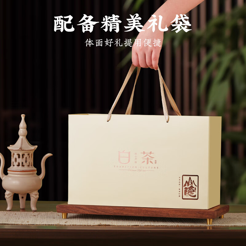 成西湖CXH-AJBC成西湖绿茶高山白茶头采明前新茶200g茶叶礼盒春茶节日礼盒新老包装 随机发货高清大图