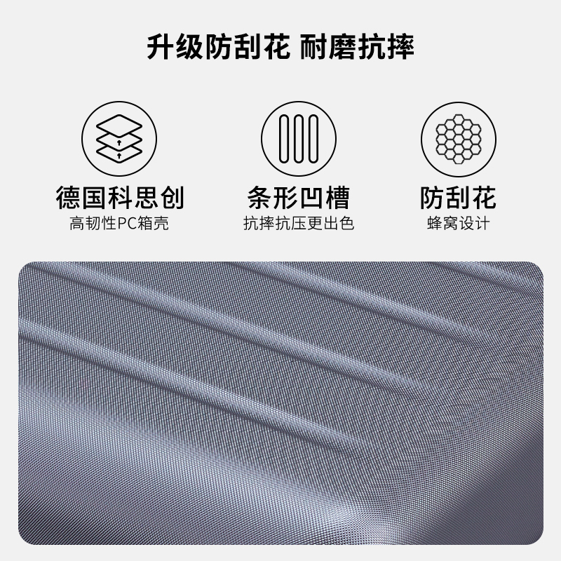90分旅行箱1A小米拉杆箱20寸PC万向轮行李箱学生密码箱大容量拉杆箱子