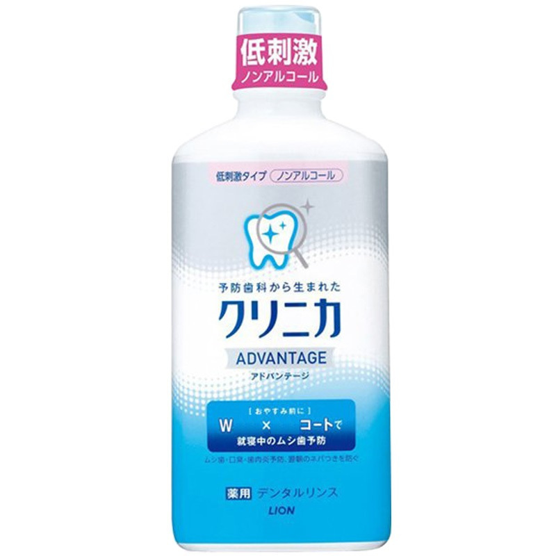 狮王(LION) CLINICA齿力佳 优致防蛀漱口水 450ml 低刺激