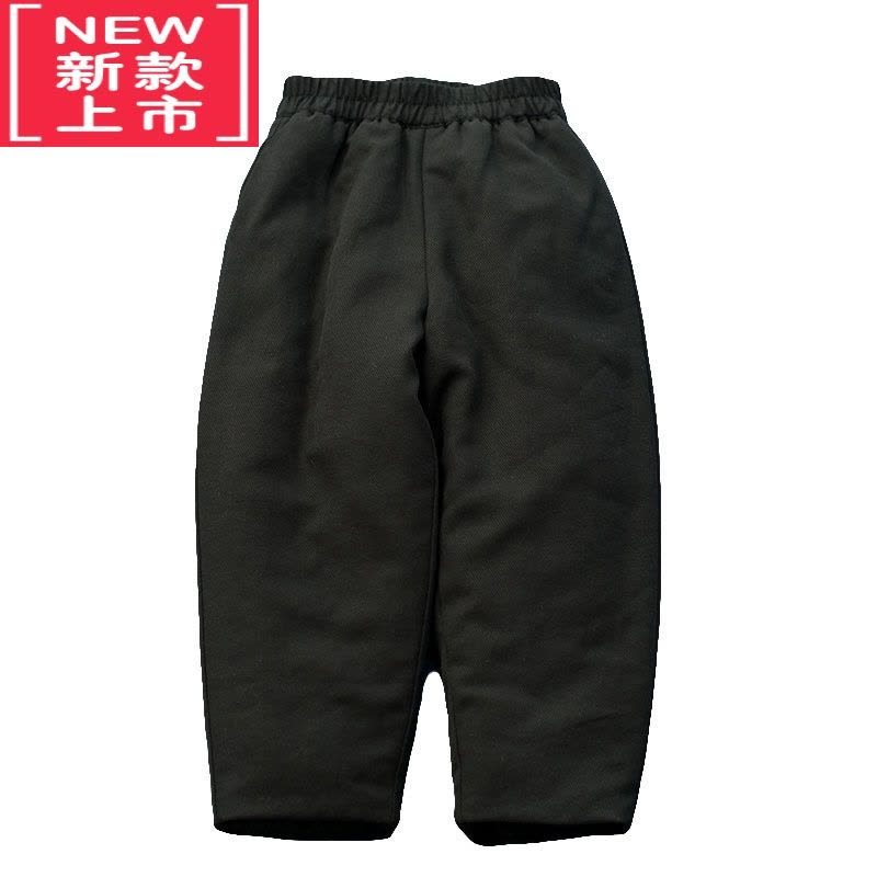 可莉允儿童冬季裤子保暖裤男童棉裤女童加绒加厚加棉休闲裤小脚宽松外穿图片