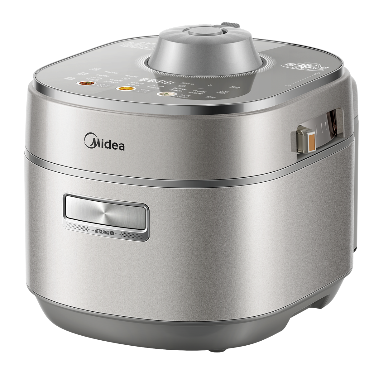 美的(Midea)低脂浓香超高压112KPa电压力锅有钛5L自动排IH猛火0涂层母婴316L煲汤电饭煲 MY-S8高清大图