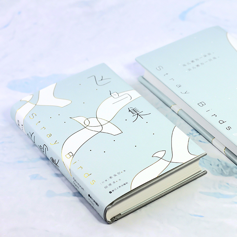 [正版]飞鸟集 2023 精装典藏版 大冰 民谣之父胡德夫深情新译 中小学生丛书 中英对照全译本 图书书籍高清大图