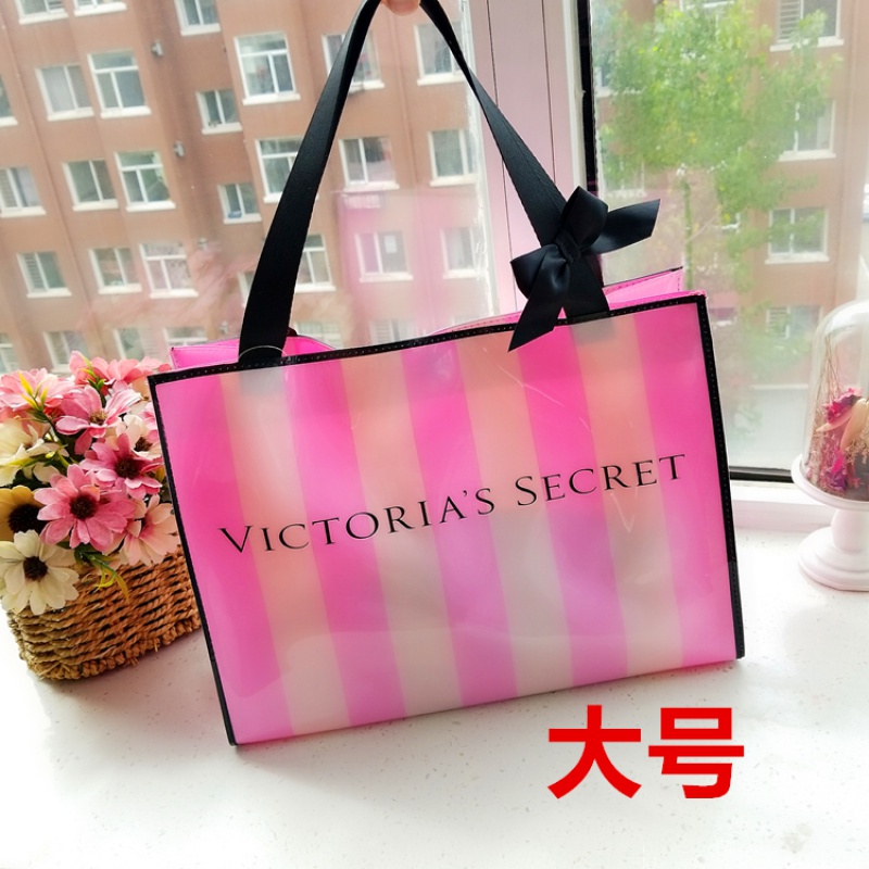 化妆包便携小手提包可爱洗漱包收纳袋化妆品收纳女式包袋收纳袋三维工匠 大号（带系扣）