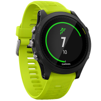 Garmin佳明forerunner935 光电心率跑步游泳骑行铁人三项运动智能手表（橄榄黄+跑步动态传感器RDP）
