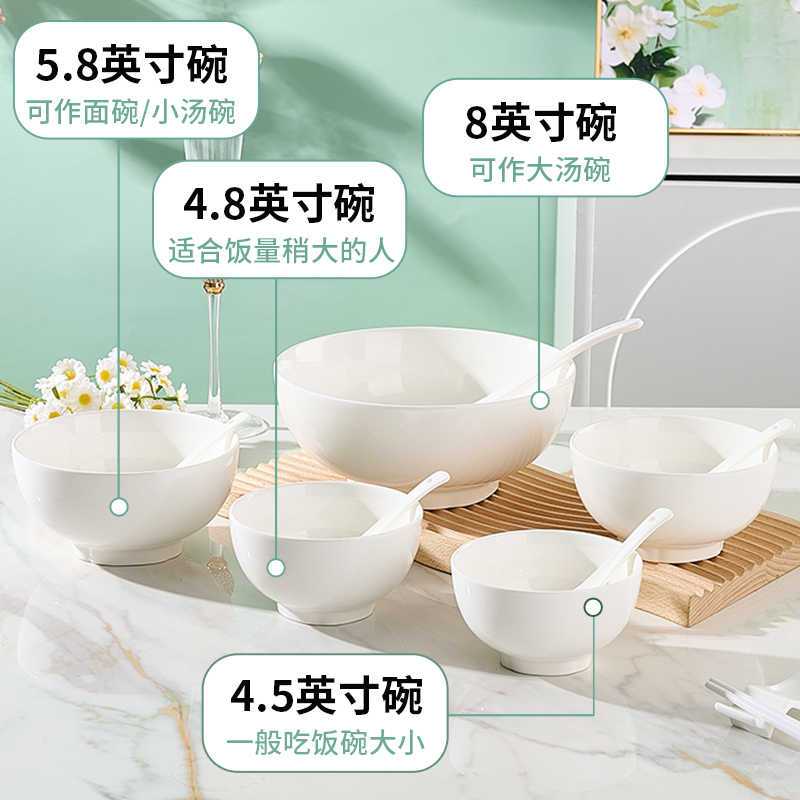陶瓷简约圆形菜碟 纯白菜盘 7.2英寸圆盘 10个装 单位:套