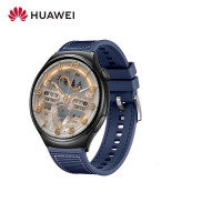 智能手表华为Watch4Pro eSIM独立通话高血糖心率监测防水男士手表 蔚蓝地球蓝色表带48mm