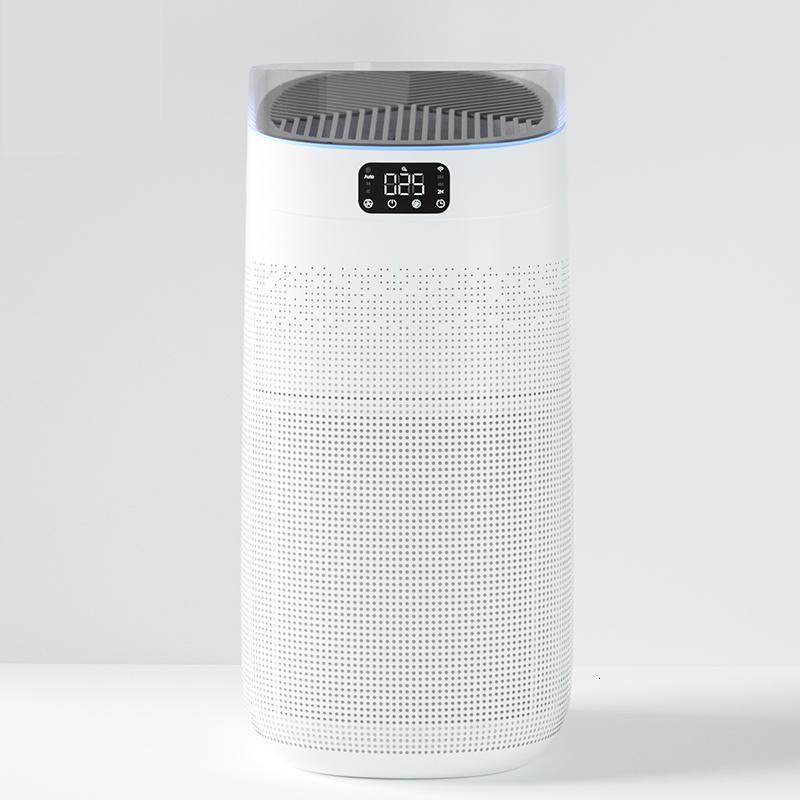 家用空气净化器 卧室纳丽雅(Naliya)霾pm2.5客厅空气 机 白色