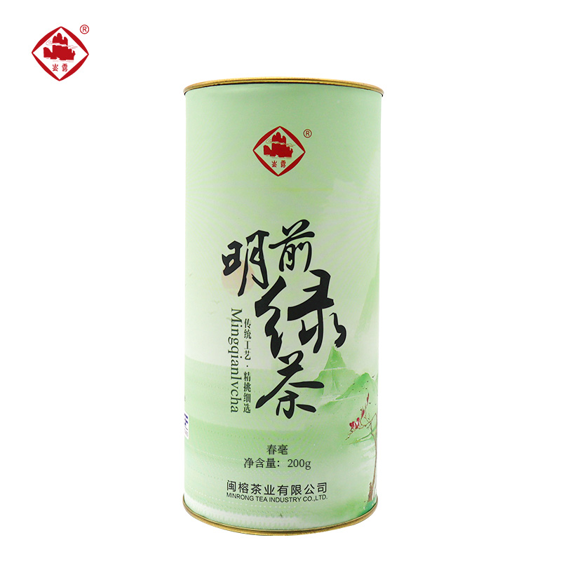 崟露绿茶春毫200克桶高清大图