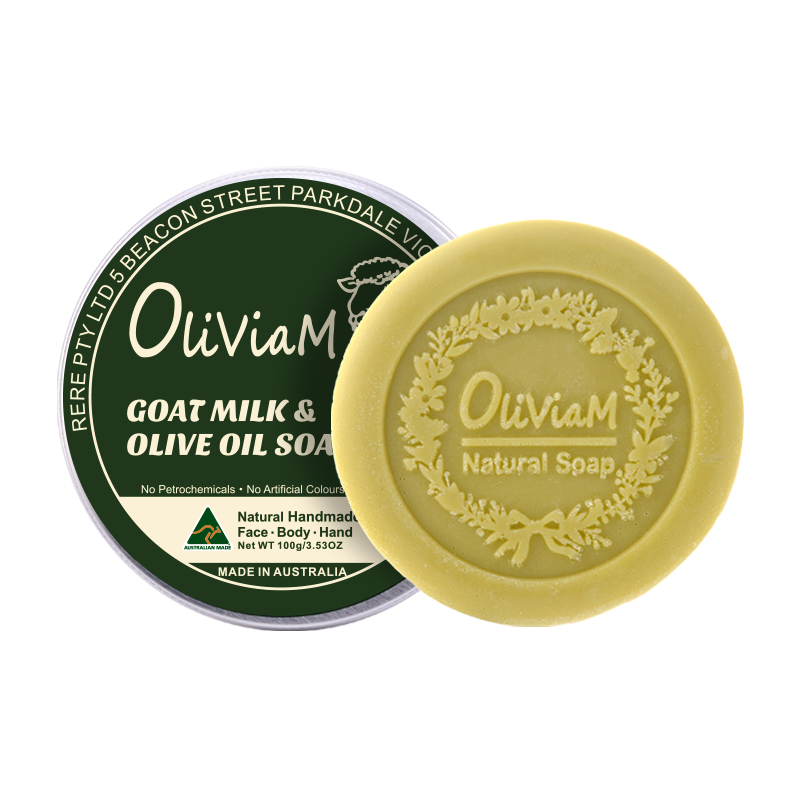 Oliviam澳莉维亚 羊奶橄榄油手工皂