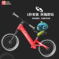 美国Cakalyen可莱茵平衡车儿童滑步车12寸适合85-120CM 升级款充气胎带脚踏