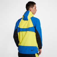 Nike耐克外套男装运动服拼色梭织连帽夹克BV5386-740