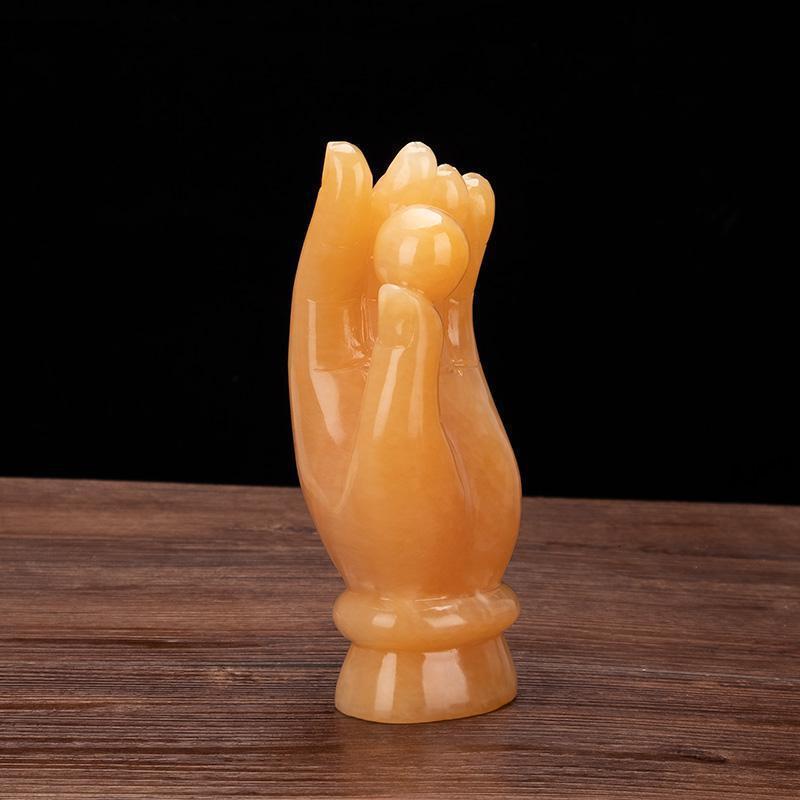 佛手明珠摆件福寿纳福家居供奉饰品客厅玄关禅意摆设_122_248_513