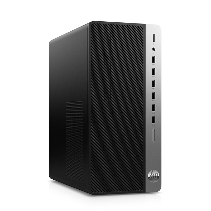 惠普战99商用办公台式电脑主机i3-10105 8G 512GSSD Win10加23.8英寸显示器