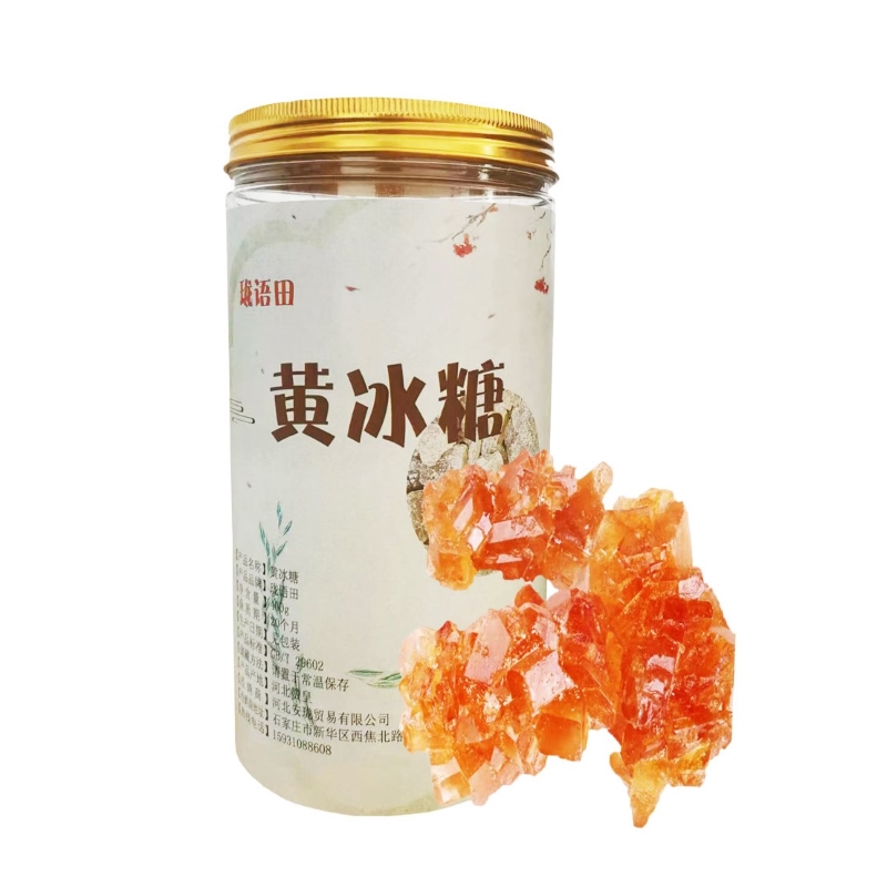 珑语田 黄冰糖 400g/罐高清大图