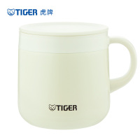 虎牌 (tiger)保温杯MCI-A28C 奶白色 办公保温杯 迷你咖啡杯 带手柄 280ml