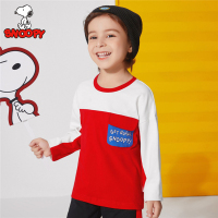 史努比SNOOPY童装儿童T恤男童春秋新款长袖男宝宝打底衫