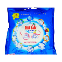 白佳皂角净白洗衣粉2.2kg 强效全能洗涤配方 全方位解决去污、漂洗、亮彩 十项全能品质(加佳出品)