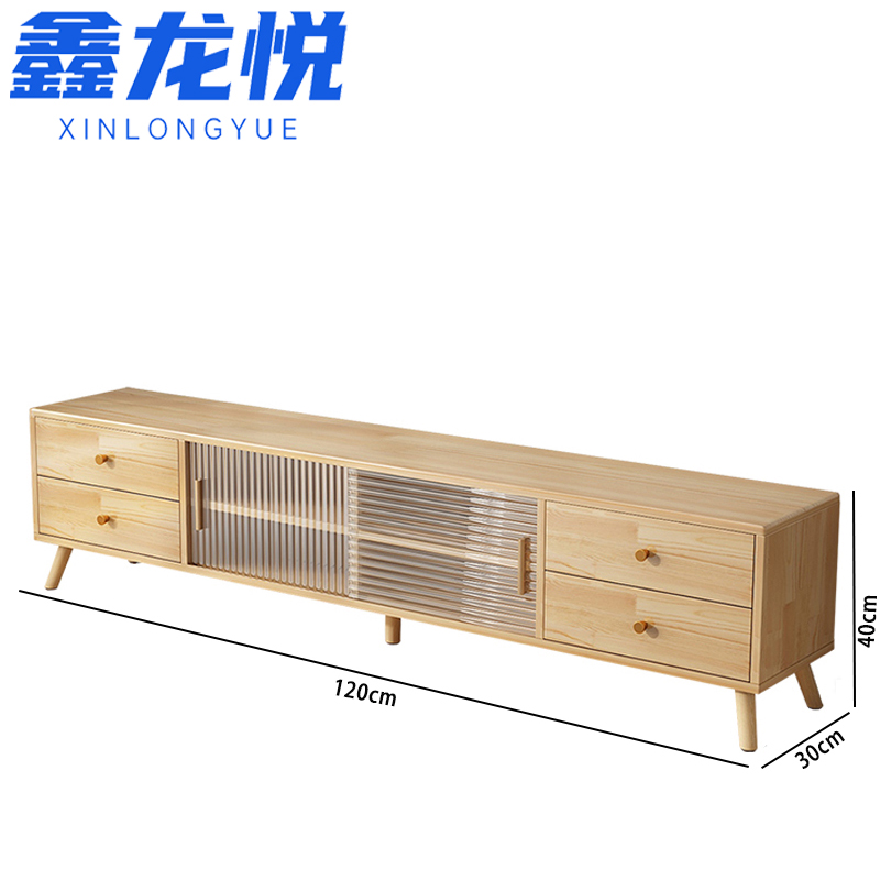 鑫龙悦电视柜1.2米个高清大图