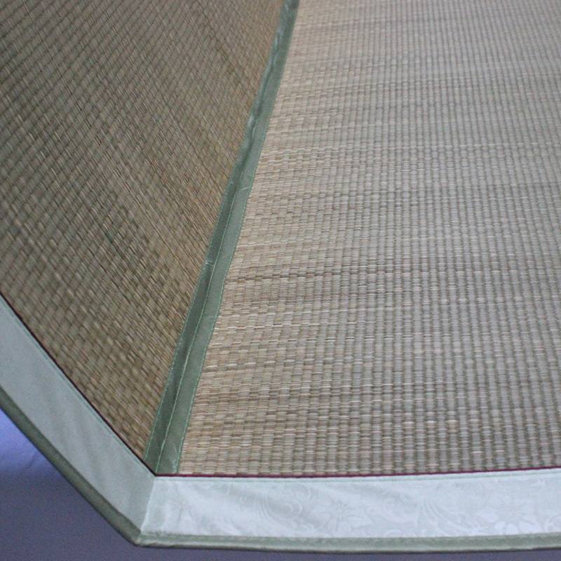 家柏饰(CORATED)折叠席子凉席1.8m双人床1.5米1.5单人学生宿舍芦苇席编 原生态宽边+2个大枕套（20款） 1.35m（4.5英尺）床