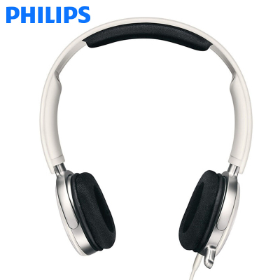 Philips/飞利浦 SHM7110U /97 头戴式电脑耳机 笔记本电脑耳机麦克风（白色）