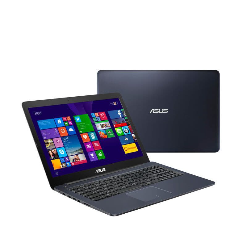 华硕(ASUS) E502NA3450 15.6英寸学生多彩便携手提笔记本电脑轻薄本 四核N3450 4GB 128GB 定制深蓝图片