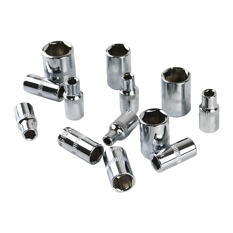 立伟铁牛1/4六角短套筒12mm/个高清大图
