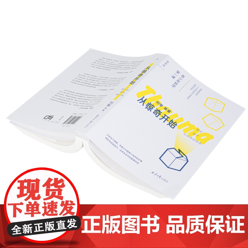 从惊奇开始 青少年哲学第一课 刘擎 北京日报出版社 正版书籍 写给在突然某个瞬间对自我 世界以及我与他人关系产生好奇的人高清大图