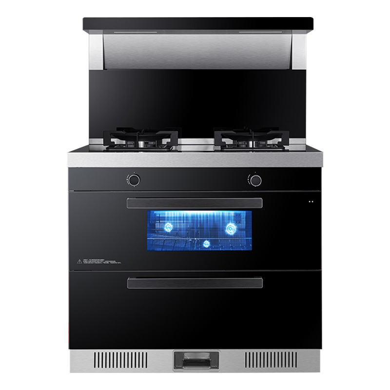 老板名气(MQ)集成灶FX12X二星消毒+151D洗碗机+燃气热水器12升550-12+净水机优惠组合套装高清大图